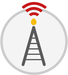 Phone tower icon